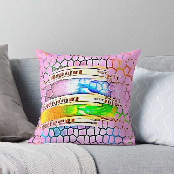 Item preview, Rainbow net over pink by Iritof designed and sold by iritof.