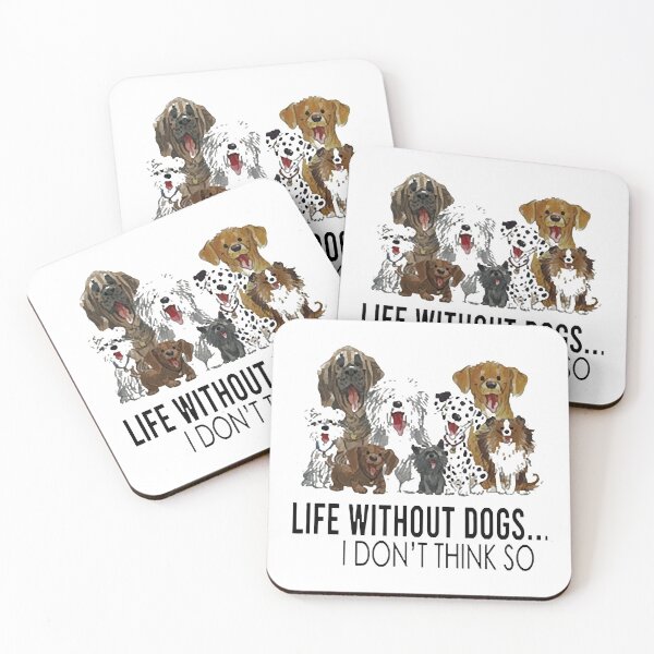 Item preview, Life Without Dogs designed and sold by Lilollari Romina.