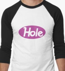 Camiseta ¾ estilo béisbol Hoyo - Courtney Love violeta clásico