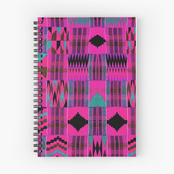 Item preview, African Kente Cloth Patterns HOTPINK designed and sold by wildwhimsical.