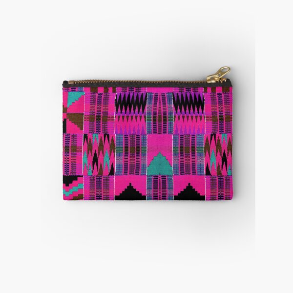 Item preview, African Kente Cloth Patterns HOTPINK designed and sold by wildwhimsical.