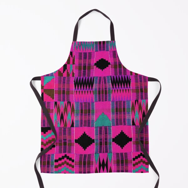 Item preview, African Kente Cloth Patterns HOTPINK designed and sold by wildwhimsical.