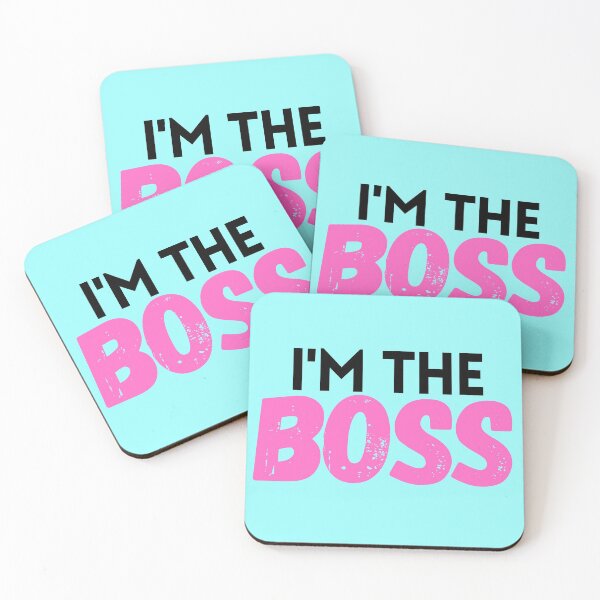 Item preview, I'm the Boss  designed and sold by JDWCreations.