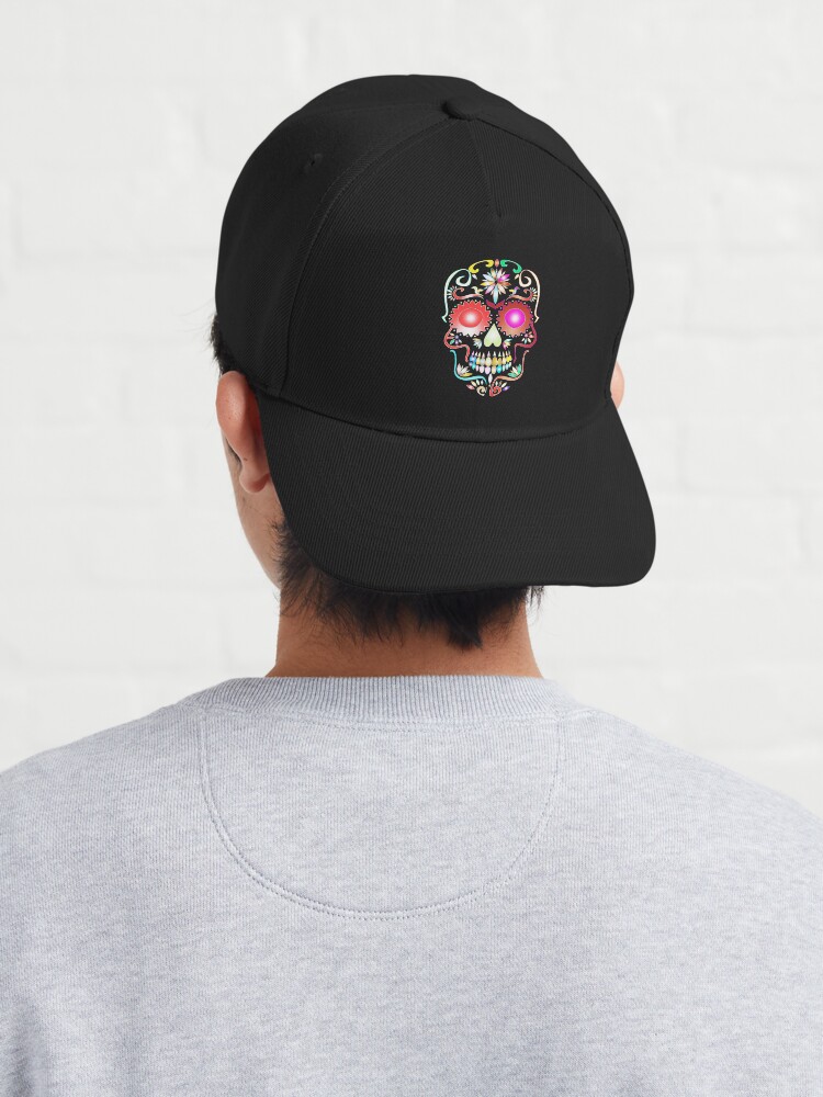 Gorra De Béisbol De Colores Con Diseño De Calavera De Azúcar Para Todos