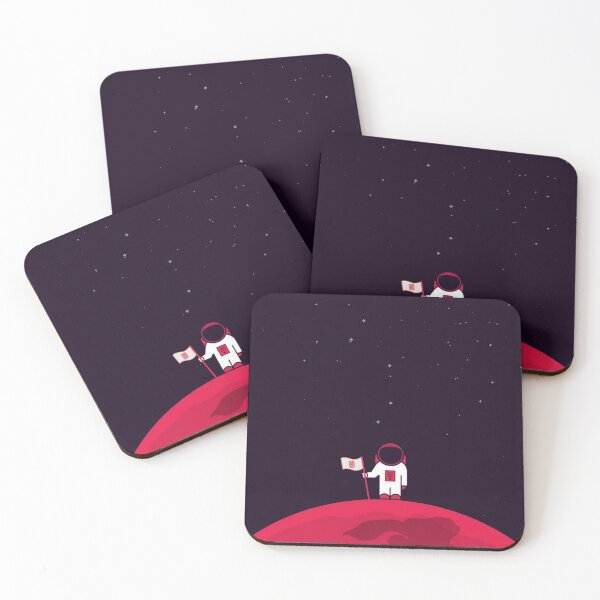 Item preview, Red Moon Astronaut, Space designed and sold by AUGUSHOPTY.