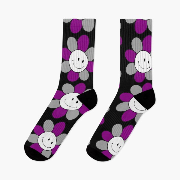Item preview, Hippie Pride Grey, White and Purple Flower designed and sold by jessicaleah15.