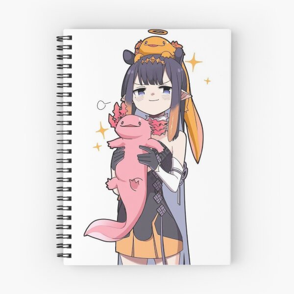 Item preview, Ina Ninomae with Axolotls designed and sold by MinyGeckoGaming.