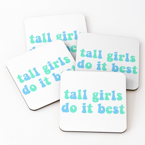 Item preview, Tall Girls Do It Best (Blue) designed and sold by keelanbell.