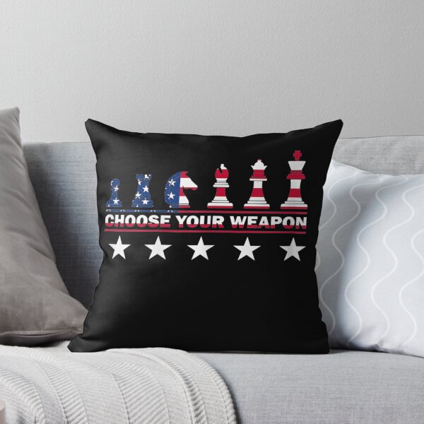 Item preview, Chess PLayer - Choose Your Weapon | Funny Player Joke  designed and sold by EuphemiaShop.