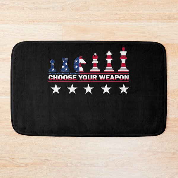 Item preview, Chess PLayer - Choose Your Weapon | Funny Player Joke  designed and sold by EuphemiaShop.