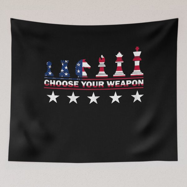Item preview, Chess PLayer - Choose Your Weapon | Funny Player Joke  designed and sold by EuphemiaShop.