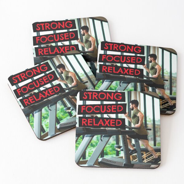 Item preview, Strong Focused Relaxed Mantra designed and sold by Marathon-Runner.