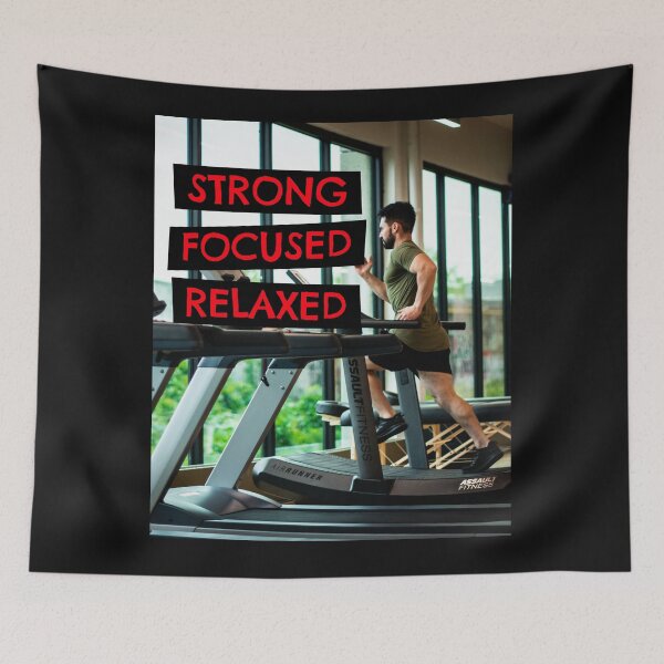 Item preview, Strong Focused Relaxed Mantra designed and sold by Marathon-Runner.