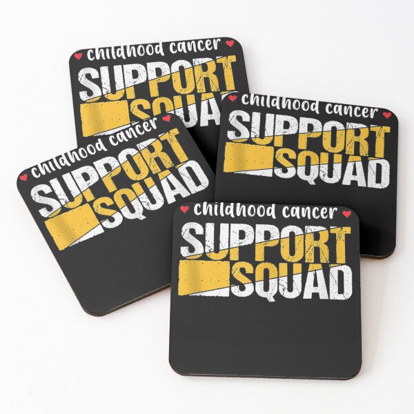 Item preview, Childhood Cancer Awareness Ribbon Kids Support Squad Tank Top designed and sold by CadellShop.