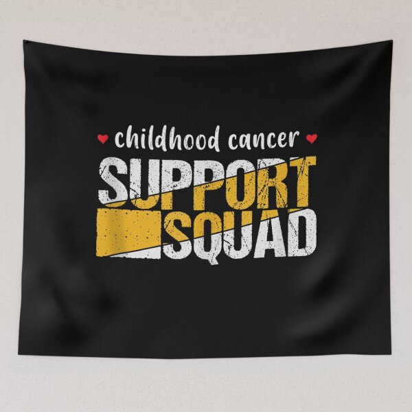 Item preview, Childhood Cancer Awareness Ribbon Kids Support Squad Tank Top designed and sold by CadellShop.