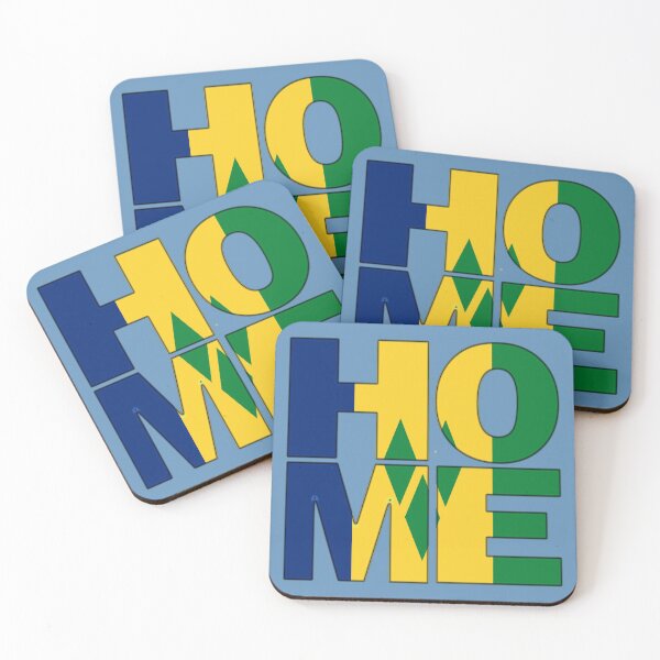 Item preview, St Vincent Flag Collection Spelling HOME - Soca Mode designed and sold by Soca-Mode.