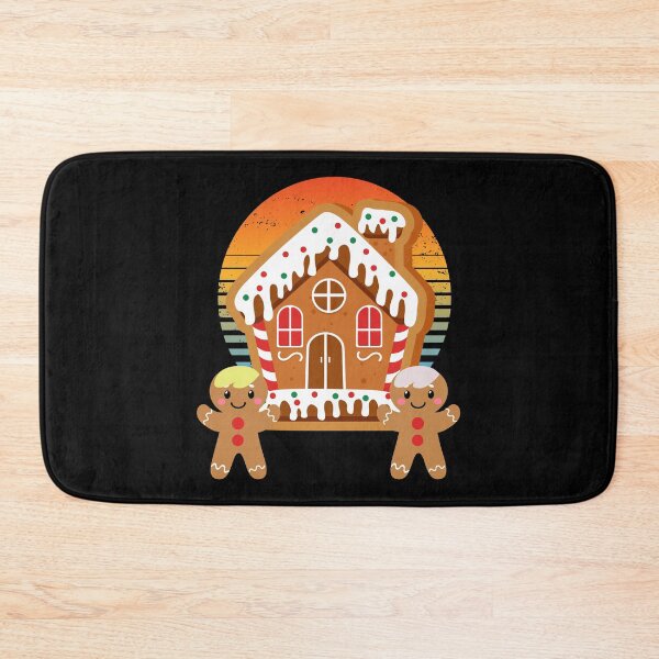 Item preview, Retro Christmas Gingerbread House designed and sold by franktact.