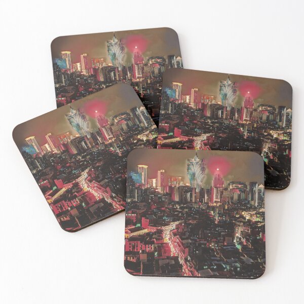 Item preview, Macau evening lights designed and sold by imagine-ai.