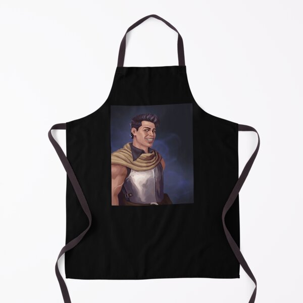 Item preview, Smiling Human in Armor With Wavy Hair designed and sold by MonstersofRoll.