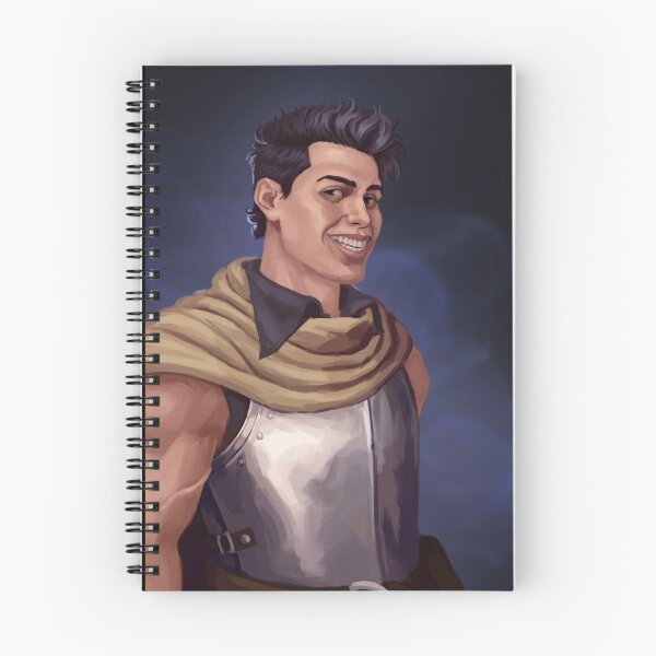 Item preview, Smiling Human in Armor With Wavy Hair designed and sold by MonstersofRoll.