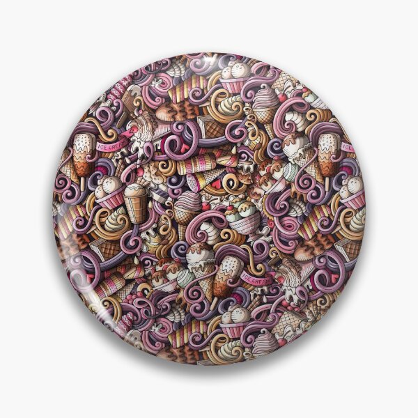 Item preview, Colorful Ice cream seamless pattern, Ice Cream Pattern designed and sold by graphic-genie.