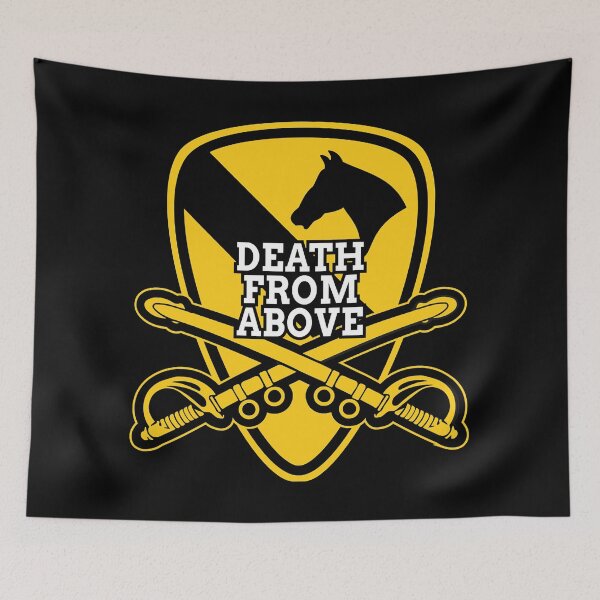 Item preview, AIR CAV Cavalry Division When Seeing Death From Above Painful designed and sold by DeathAirborne.