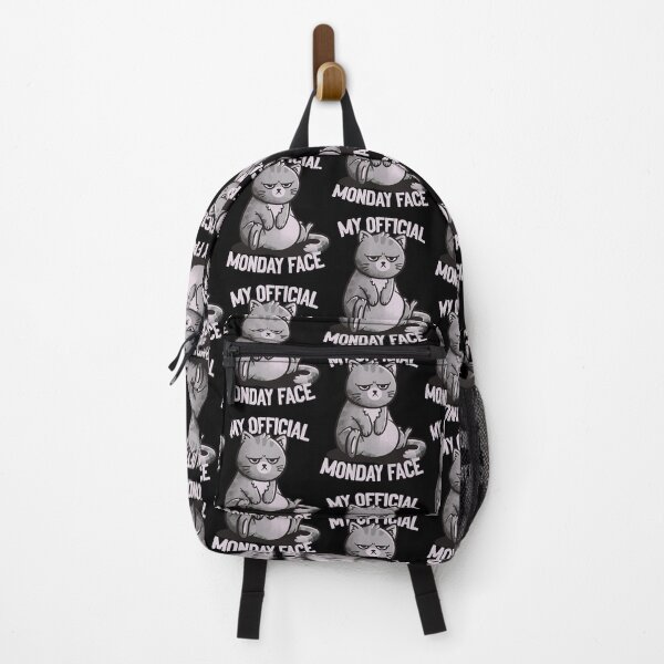 Item preview, My Official Monday Face Cute Funny Cat designed and sold by archabotte.