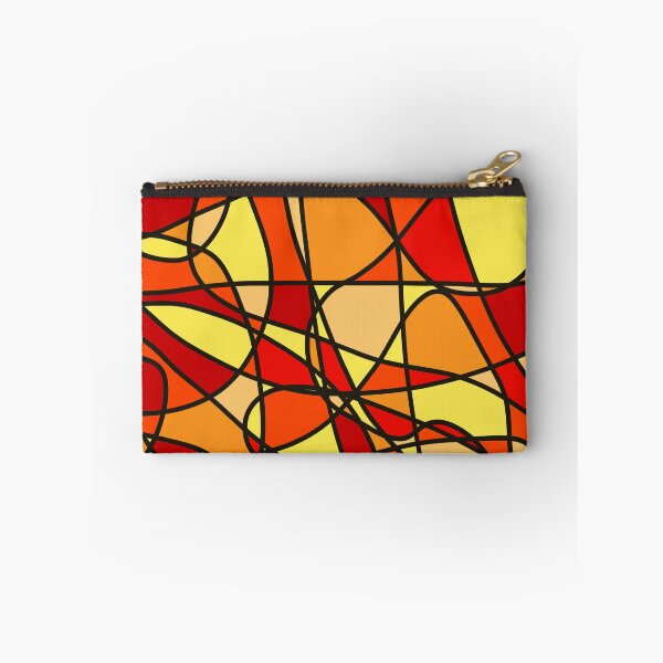 Item preview, Flame Fire Bright Colorful Painting Art Print Abstract Geometric designed and sold by hopecope.