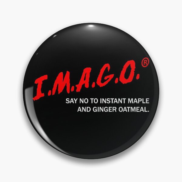 Item preview, Say No to I.M.A.G.O. with white text designed and sold by SporadicMerch.