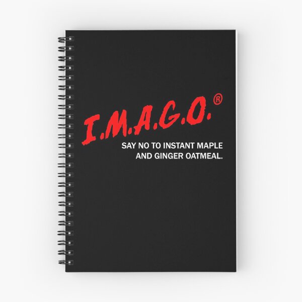Item preview, Say No to I.M.A.G.O. with white text designed and sold by SporadicMerch.