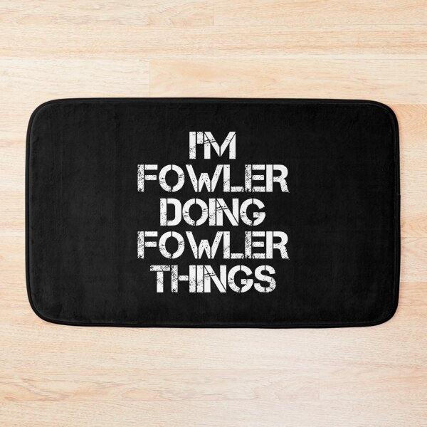 Item preview, Fowler Name T Shirt - I'm Fowler Doing Fowler Things Name Gift Item Tee designed and sold by jennynicho.