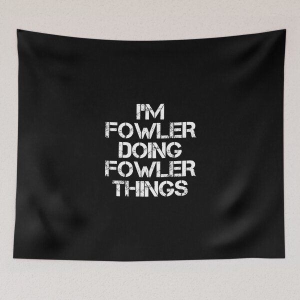 Item preview, Fowler Name T Shirt - I'm Fowler Doing Fowler Things Name Gift Item Tee designed and sold by jennynicho.
