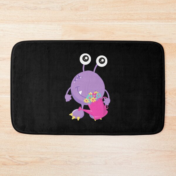 Item preview, Spring Monster, Purple Monster, Colorful Flowers  designed and sold by rumortolayo.