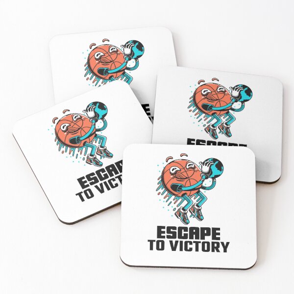 Item preview, Escape To Victory Funny Flying Basketball design designed and sold by jtancrum61.
