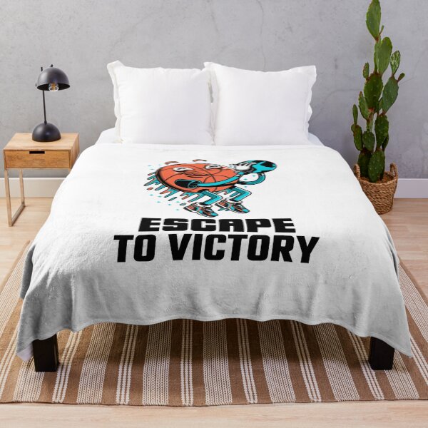 Item preview, Escape To Victory Funny Flying Basketball design designed and sold by jtancrum61.