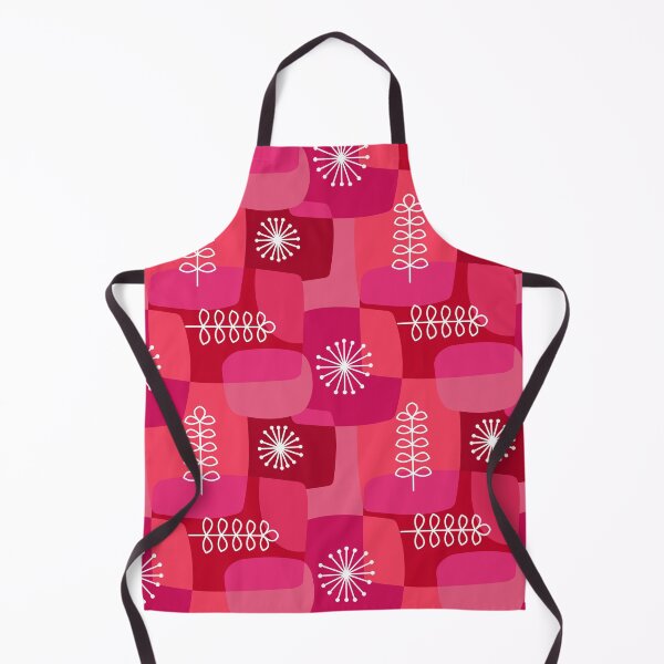 Item preview, Vintage look print in pinks and reds designed and sold by MHen.