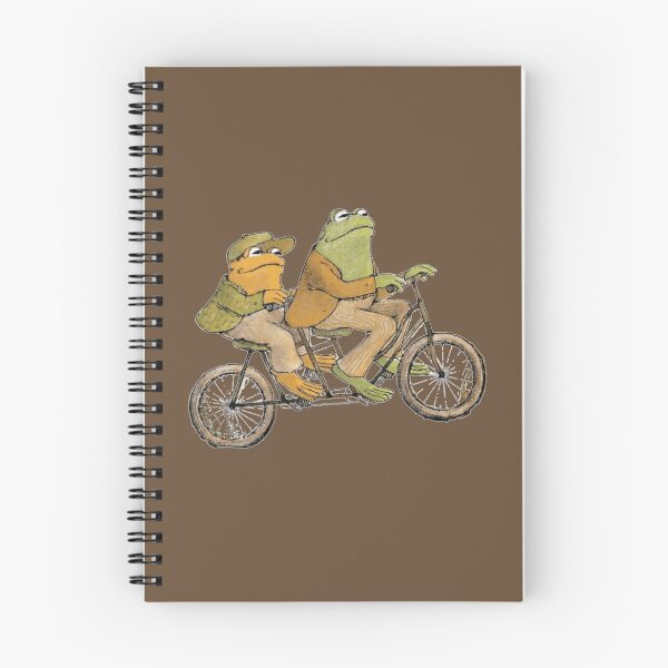 Item preview, frog and toad riding a bicycle designed and sold by mackguthmann.