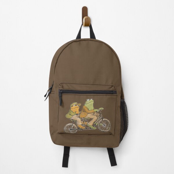 Item preview, frog and toad riding a bicycle designed and sold by mackguthmann.