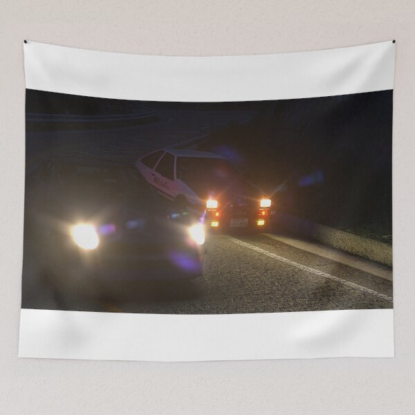 Item preview, AE86 vs Devilz Initial D touge designed and sold by santinox51.