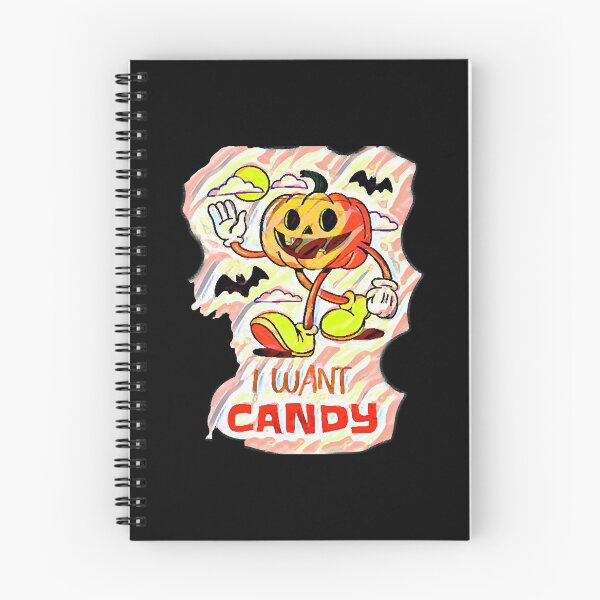 Artikelvorschau, Ich will Süßigkeiten (Halloween winkender Kürbis) entworfen und verkauft von kaiNickell.