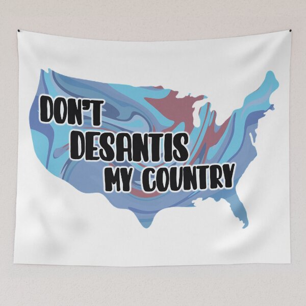Item preview, Don’t DeSantis My Country designed and sold by GrellenDraws.