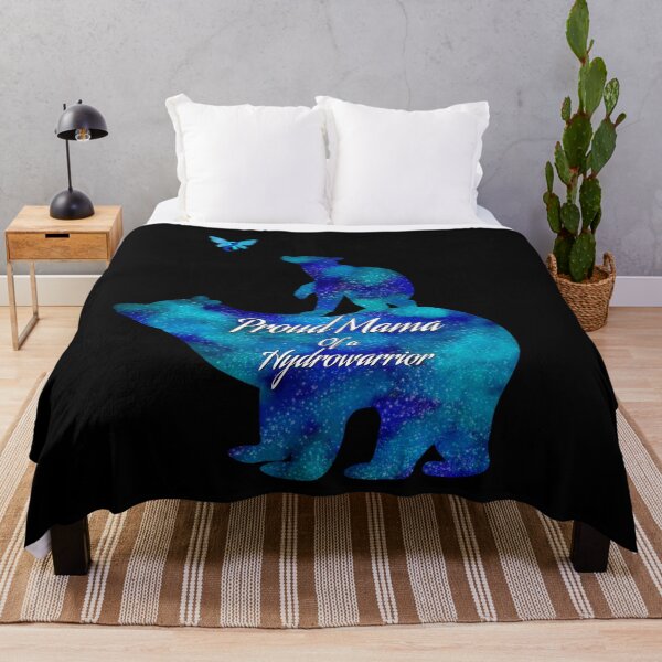 Item preview, Proud mama of a hydrowarrior hydrocephalus nebula bears- hydrocephalus awareness designed and sold by Designs Of all kinds.