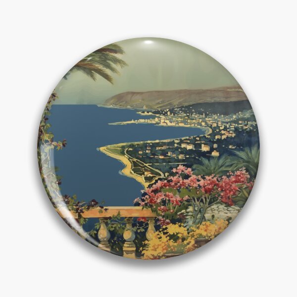 Item preview, Sanremo Vintage Artwork - Sanremo Italy Art Reproduction designed and sold by molamode.