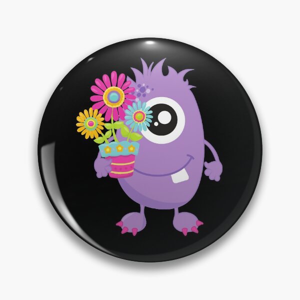 Item preview, Spring Monster, Purple Monster, One Eyed Monster  designed and sold by zanediogo.