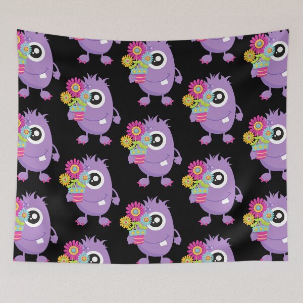 Item preview, Spring Monster, Purple Monster, One Eyed Monster  designed and sold by zanediogo.