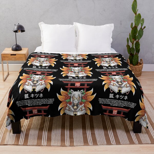 Artikelvorschau, Shirakami Fubuki x Kitsune Hololive Japan T-Shirt entworfen und verkauft von kaiNickell.