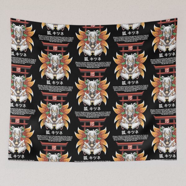 Item preview, Shirakami Fubuki x Kitsune Hololive Japan T-shirt  designed and sold by kaiNickell.
