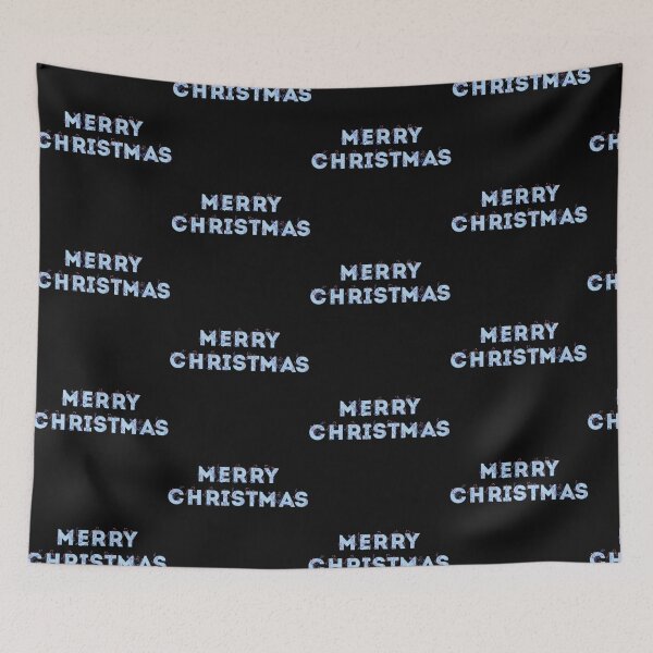 Item preview, Merry Christmas Snowy Floral designed and sold by AidaKreps.