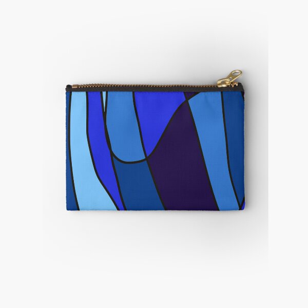 Item preview, Blue Geometric Abstract Art Painting Pattern Print Cool Toned designed and sold by hopecope.