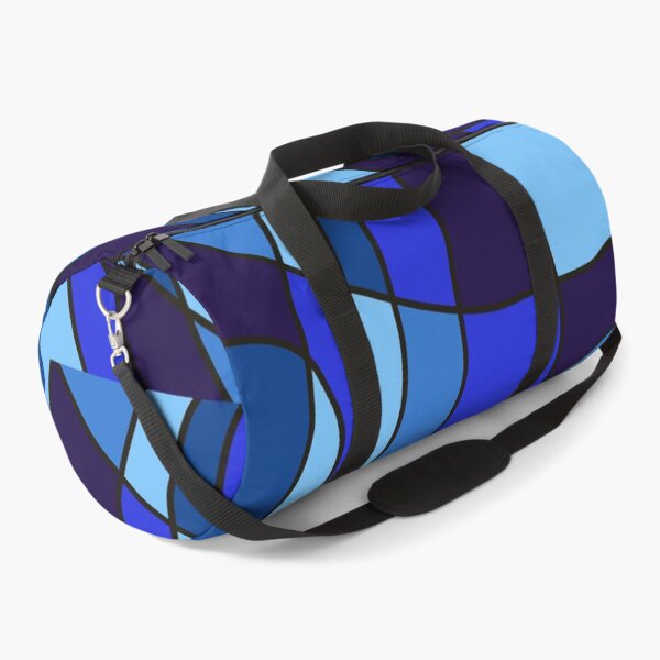 Item preview, Blue Geometric Abstract Art Painting Pattern Print Cool Toned designed and sold by hopecope.